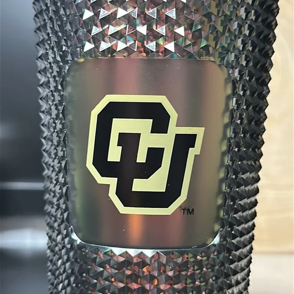 Starbucks Colorado University Collegiate Black Mulitcolored Tumbler with Straw - Picture 7 of 9